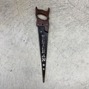 "Veteran" Vintage Handsaw by Succulent Metals Welded Artistry